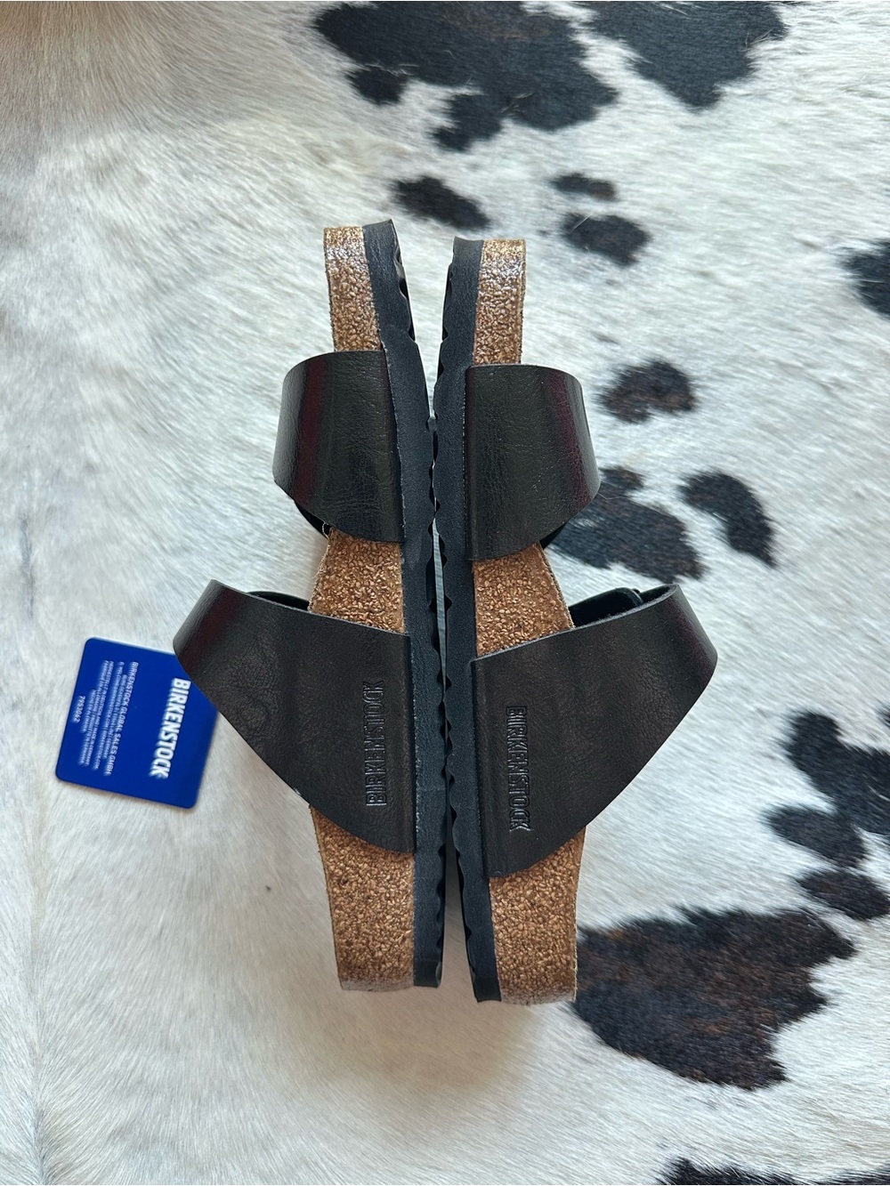 Birkenstock Sydney Double Buckle Sandals in Black (Graceful Licorice) 38 - Picture 3 of 5